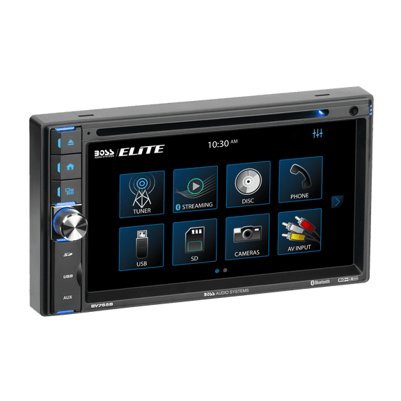 BOSS Audio Systems Elite BV765B 2 Din Bluetooth Touchscreen Car Stereo System