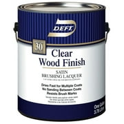 Deft® Clear Wood Finish Brushing Lacquer, Satin