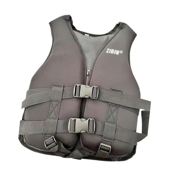 Chaleco Salvavidas Deportivo Chaleco Salvavidas Para Windsurf Kayak Rafting Gris XXL