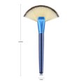thumbnail image 3 of Concealer Brush Fan Shape Beauty Cosmetic Brush Blending Highlighter Face Powder Makeup, 3 of 7