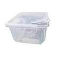 thumbnail image 3 of Caja de alimentación para reptiles Salvador jaula de hábitat para animales terrario transparente, 3 of 10