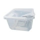 thumbnail image 3 of Caja de alimentación para reptiles Terrario para reptiles con rejillas de ventilación Jaula de hábitat para animales portátil y transparente para, 3 of 8