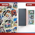 thumbnail image 6 of 35pt Top Loaders for Cards with Bonus Soft Sleeves - 100 Count - Premium 3x4 Inch Trading Card Toploaders - Protect Your Baseball and Sports Cards, 6 of 6
