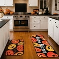 thumbnail image 2 of Halloween Kitchen Mats Gothic Kitchen Witches Rugs Set of 2, Halloween Decor Holiday Kitchen Rug Sets with Runner - 17x29 and 17x47 Inch (Witches Kitchen), 2 of 6