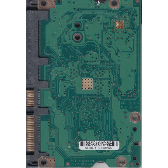 ST3500820AS, 9BX134-505, SD25, 100468974 L, Seagate SATA 3.5 PCB