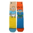 thumbnail image 2 of Odd Sox, Nickelodeon Crew Socks, Rugrats Tommy & Chuckie, Novelty Prints, Large, 2 of 3