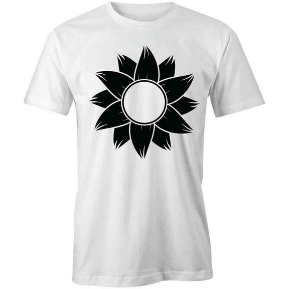 Sunflower T-Shirt | Pretty Flowers White Tee Gift