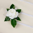 thumbnail image 7 of Vjnyvs 160cm Handfasting Cord, Rustic Wedding Lasso Rope with Rose Flowers and Lace Bow Traditional Celtic Cords for Wedding Ceremony, 7 of 7