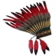 thumbnail image 4 of Tocado de plumas, tocado, accesorios fotográficos exagerados, diadema para presentaciones en el escenario Estilo A, 4 of 9
