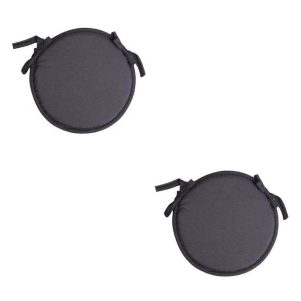 Yuarrent Cojines Extra Gruesos Para Sillas De Patio - Parte Inferior Antideslizante Para Estabilidad Sin Daño A Las Sillas Colorido Gris Gris profundo 30 centimetros 2Conjunto