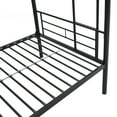 thumbnail image 6 of Full Over Full Metal Bunk Bed , No Box Spring Needed, Easy Assemble, 6 of 8