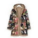thumbnail image 4 of Puntoco Sudaderas con Capucha De Algodón Y Lino para Mujer Otoño Invierno Chaqueta De Lana Sudaderas con Capucha Informales Forro Grueso Puntoco Puntoco-1, 4 of 6