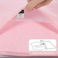 thumbnail image 6 of 2 Pack Organic Cotton Toddler Pillowcase/Travel Pillowcase 14x20 Inches with Envelope Closure - Soft & Breathable Children Pillow Case Cover Solid Pink, 6 of 7
