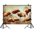 thumbnail image 1 of BSDHOME 7x5ft Floral Backdrops, Vintage Retro Poppy Flower Photography Backdrops Polyester Photo Background Studio Props, 1 of 3