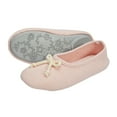 thumbnail image 4 of Women's Ballerina House Slippers Anti-Skid Comfy Warm Ballet Style Slippers for Bedroom Home Dorm Room or Office, 4 of 8