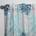 thumbnail image 3 of Designart 'Floral Retro Pattern VII' Mid-Century Modern Curtain Panel, 3 of 5