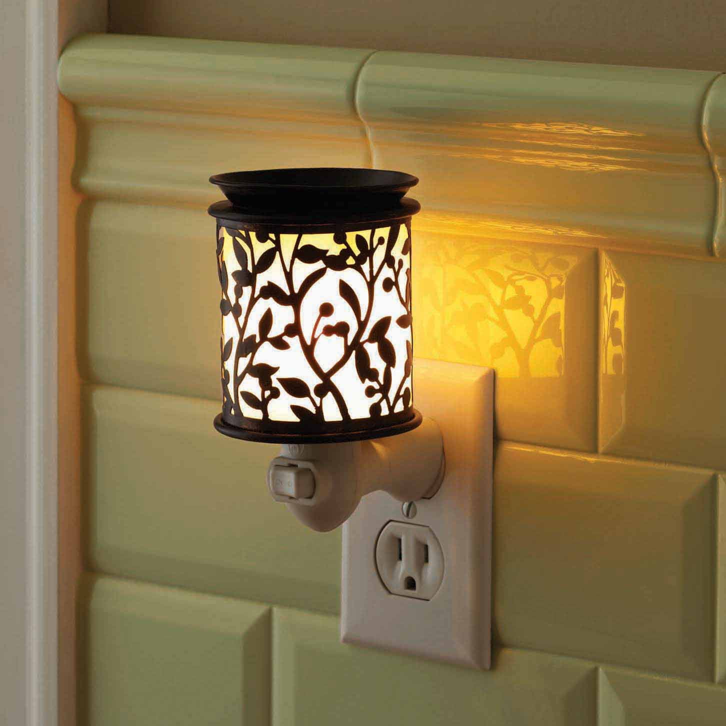 Better Homes And Gardens Accent Wax Warmer Botanical Glow Light