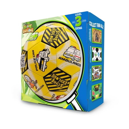 Score N Explore Children s Youth Learning & Development Soccer Balls Size 3 Auto Explorer | Yellow