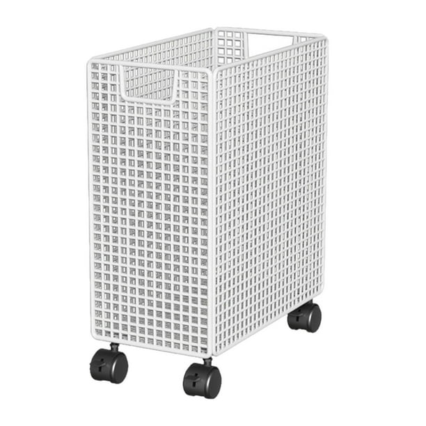 Cesta de Almacenamiento de Estufa de Enrollable Cesta de Lavandería con Ruedas Saver Space Multipropósito Cartero de Servicios Públicos para