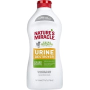 Nature's Miracle Urine Destroyer Dog 32 Ounces, Enzymatic Formula, Pour