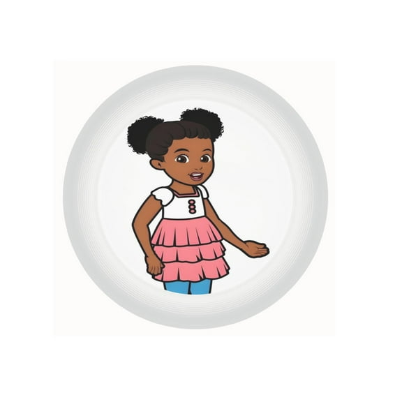 Gracies Corner Patterned Frisby Slip Resistant And Stable Throw With A Hidden Love For Parent-Child Fun