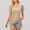 Beige, variant on Tawop Womens Shirts Womens Tee Shirts Round Neck Short Sleeve Solid Loose Button Beige L(Us:8)