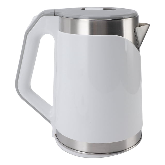 Electric Kettle Stainless Steel, Auto Shut Off, Double Layer Design, Fast Heating Double Wall Design, for Home Kitchen Use