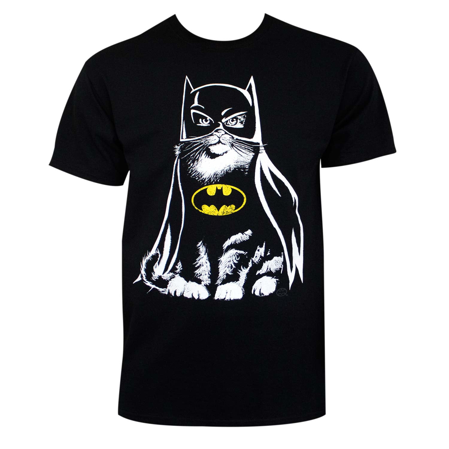 Batman Batman Men's Black Catman TShirtMedium