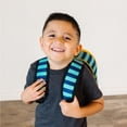 thumbnail image 2 of Wildkin Kids 12 Inch Backpack for Toddler Boys and Girls, Insulated Front Pocket (Blue Stripes), 2 of 8