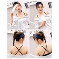 thumbnail image 3 of Bangcool Bra Strap Adjustable Decorative - 3 Pairs Bra Shoulder Strap Bra Holder Strap, 3 of 10