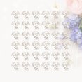 thumbnail image 2 of EeaseMX 400 piezas de accesorios para hacer joyas, flores ahuecadas de tres hojas, delicados pendientes, multiusos, para uso en tiendas y hogares, color plateado., 2 of 8