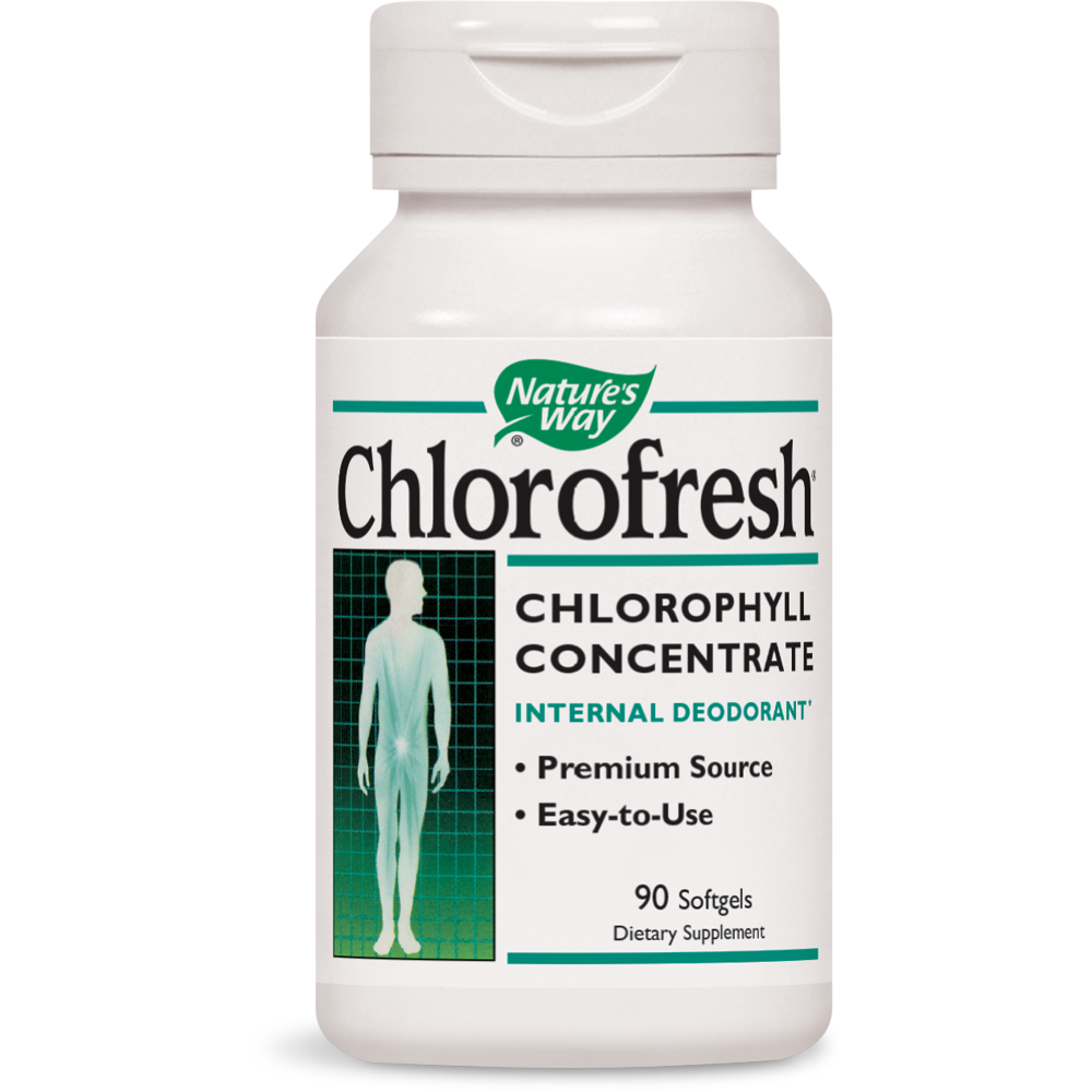 Natures Way Chlorfresh Chlorophyll Concetrate Internal Deodorant 90