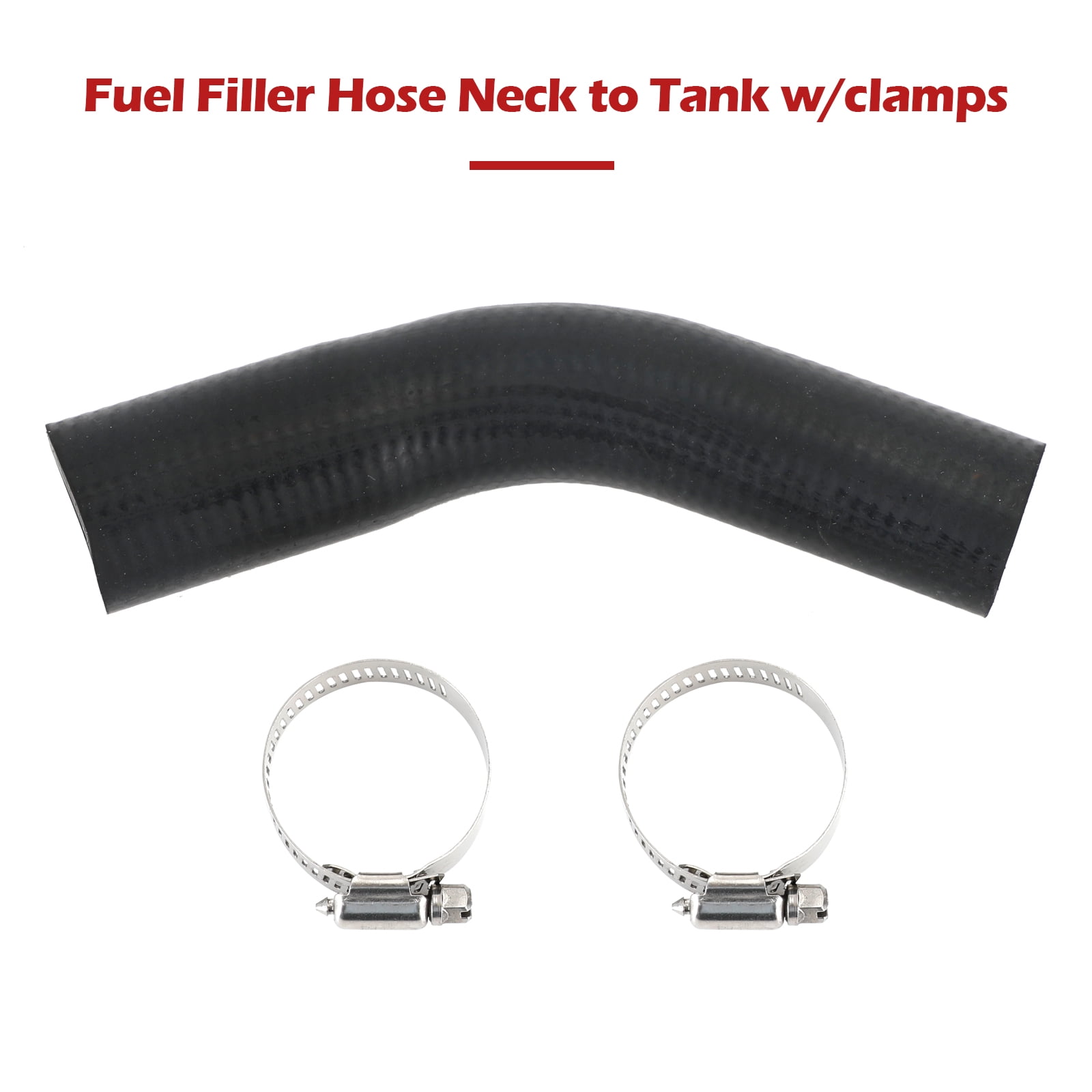 Fuel Filler Hose Neck to Tank W/Clamps For Jeep TJ Wrangler 2003 2004-2006  