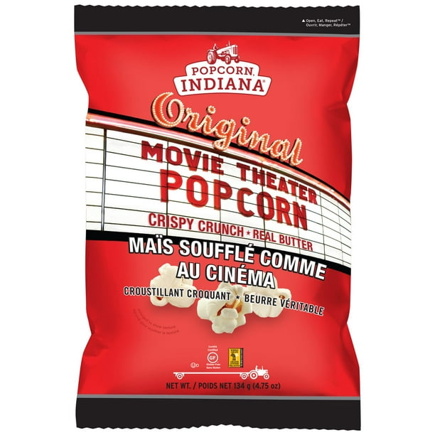 Maïs soufflé comme au cinéma Original de Popcorn Indiana 134 g