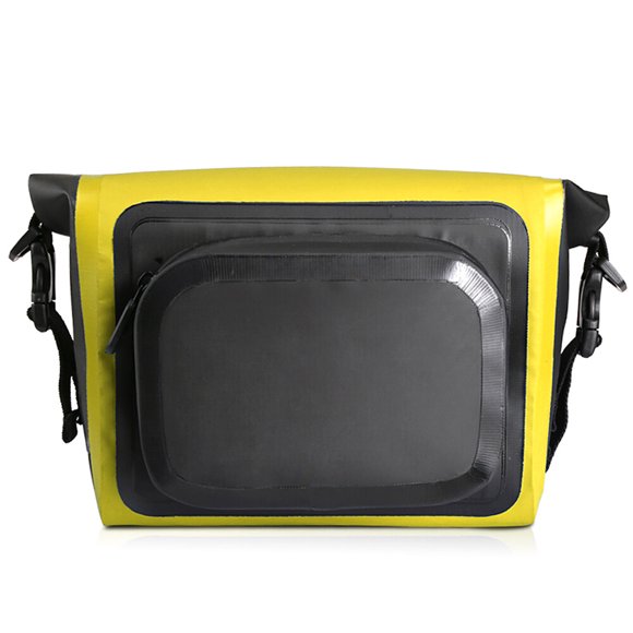 Waterproof Bike Bag Multifunctional Front Bicycle Bag Cycling Handlebar Pannier Large Capacity MTB Bike Phone Holder Road Bike Bag Bicycle Storage Bag Shoulder Pack Bike Accessories
