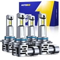 thumbnail image 1 of Bombillas LED AUTOONE 9005 9006 Combo 6500 K, color blanco frío x4, 1 of 7
