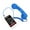 Blue, variant on Cell Phone Handset, Retro Telephone Handset Anti Radiation Receivers 3.5MM for for iPhone Android Phones, Retro handset, Vintage handset, Retro Receiver, Orange