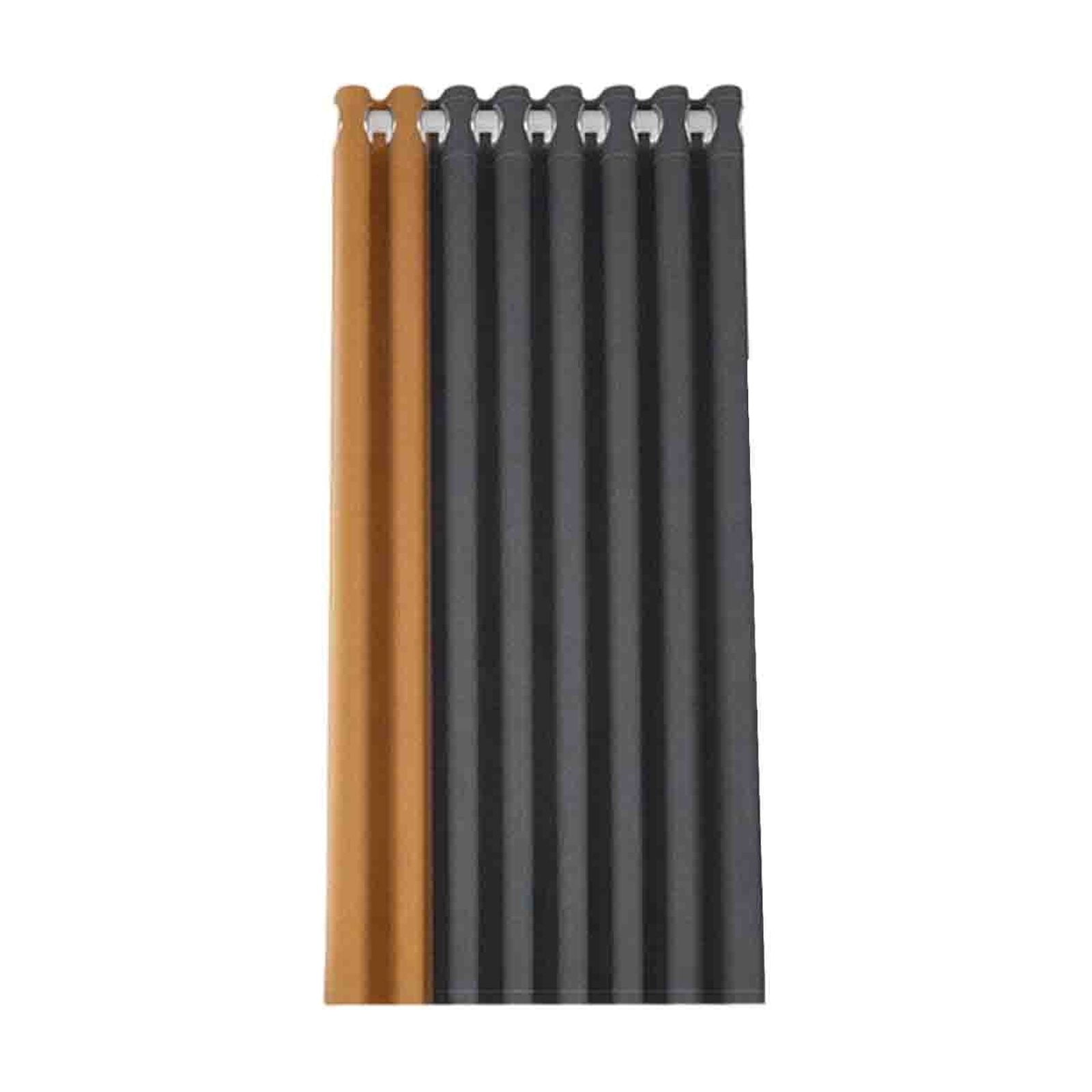 Outdoor Curtains - Fade Proof & Water Repellent Patio Drapes, Nylon Fabric for Pergola Gazebo & Porch, Sunroom & Cabana Window Coverings, JASKFLY