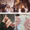 thumbnail image 6 of Reusable Crystal Nail Patches 6 Designs For Wedding Party Daily Wear Lasts 5 Days Easy Application And Removal, 6 of 9