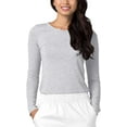 thumbnail image 3 of Adar 3 Pack Women's Comfort Long Sleeve T-Shirt/Underscrub Tee - 2903M - BLK/MGR/WHT - 3X, 3 of 6