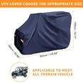 thumbnail image 5 of Unique Bargains UTV Cover for Honda Pioneer 1000 Waterproof Protection 210D PU Navy Blue, 5 of 5