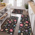 thumbnail image 2 of Pioneer Flower Floral Print Pattern Kitchen Rugs Sets Of 3,Kitchen Runner Rugs Non Skid Washable,Decorative Kitchen Floor Mats for Kitchen,Sink,Laundry,17"x30"+ 17"x47" + 17"x59", 2 of 6