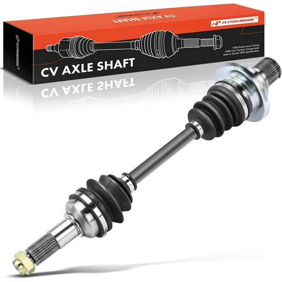 A-Premium CV Axle Shaft Assembly Compatible with Yamaha Grizzly 660 YFM660F 4x4 2003-2004, YFM660FA 4x4 2005-2006, YFM660FG, Rear Right, Passenger Side, Replace# 5KM-2530T-11-00