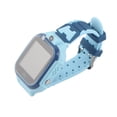 thumbnail image 4 of Reloj inteligente 4G para niños IP67, pantalla táctil resistente al agua, videollamada de voz bidireccional, alarma SOS, cámara HD, reloj inteligente para niños y niñas, teléfono azul, 4 of 5