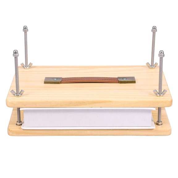 Book Binding Press Smooth Surface DIY Bookbinding Tool With Ergonomic Handle for Photo Album Card Commemorative Album