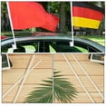 thumbnail image 3 of HEATSHAKING 20Pcs White Vehicle Flagpole Plastic Clip Designed Removable Car Flag Rod for Outdoor Travel Use, 3 of 8