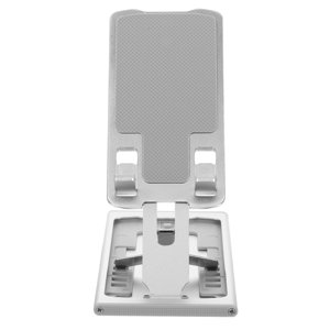 Shisuyan Supports de téléphone réglables Support de téléphone cellulaire Alliage d'aluminium pour les utilisateurs de téléphones et de tablettes 1Set