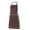 Chocolate, variant on FINGERCRAFT Apron, Dual Pocket, Adjustable Tie, Multipurpose Washable Bib Apron for Home, Kitchen, Chef and Professionals Moroccan Beauty