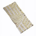 thumbnail image 2 of BalsaCircle 5 Gold Geometric Sequined Stretchable Spandex Chair Sashes Wedding Party Events Tableware Decorations, 2 of 8
