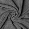 thumbnail image 2 of Melissa Linen, Bath Towels, Set of 2, Quick Dry Absorbent Cotton, Bathroom Towels, Dark Gray, 2 of 9
